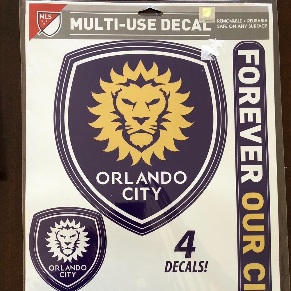 Orlando City car stickers